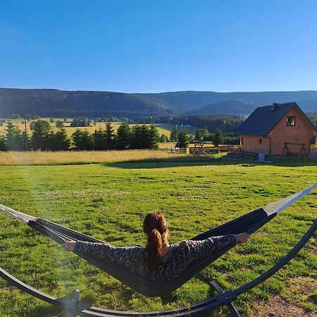 Osada Orlica Klimatyczne Domki Z Widokiem Na Gory I Termalnym Spa Sauna Jacuzzi 4 Km Od Zieleniec Ski Arena Lasowka المظهر الخارجي الصورة